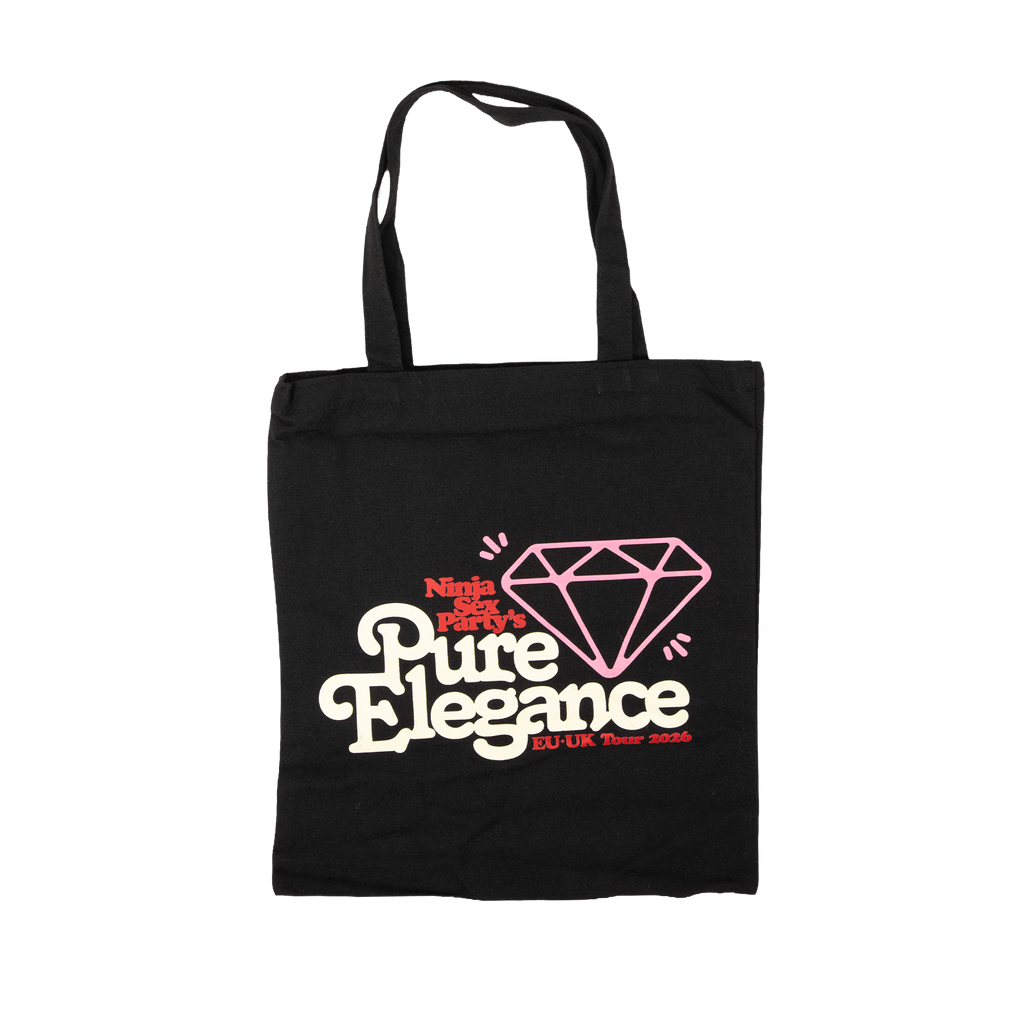 Pure Elegance Tote Bag - Black