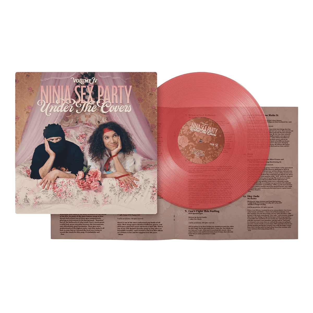 Under The Covers IV 12" Vinyl - Translucent Rose Pink