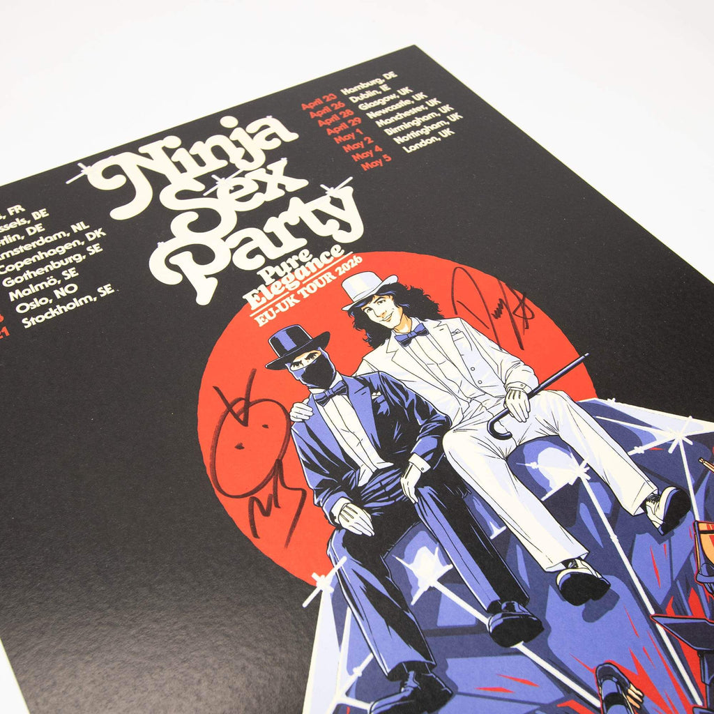 Signed Pure Elegance Tour Poster - A3